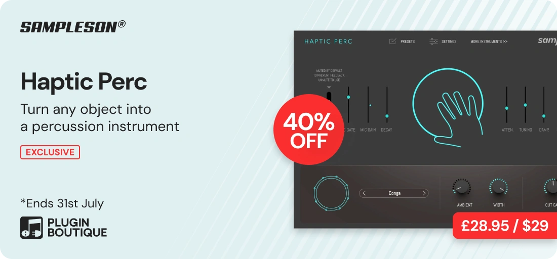 Sampleson Haptic Perc Creative Effects Sale (Exclusive)