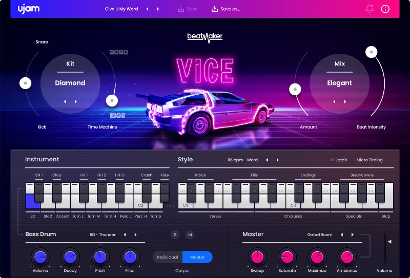 Beatmaker VICE UI
