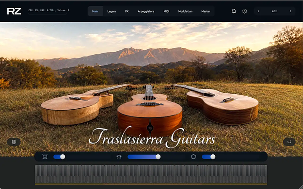 Traslasierra Guitars screenshot
