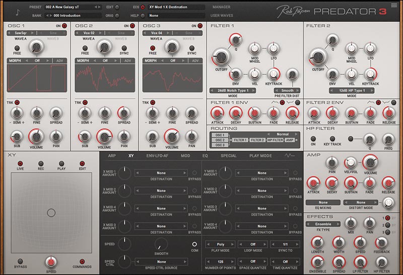 Rob Papen Predator 3 - XY UI