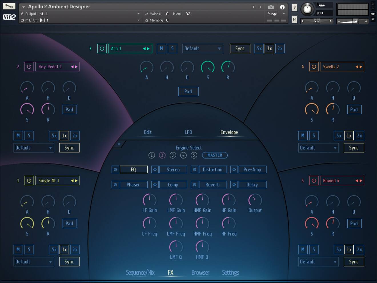 Vir2 Instruments Apollo 2: Cinematic Guitars - GUI 2