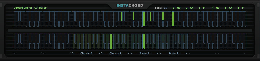 InstaChord - Keyboard