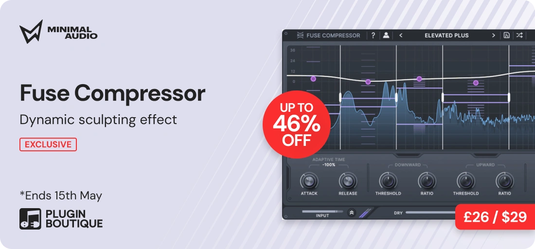 Minimal Audio Fuse Compressor Mastering Month Sale (Exclusive)