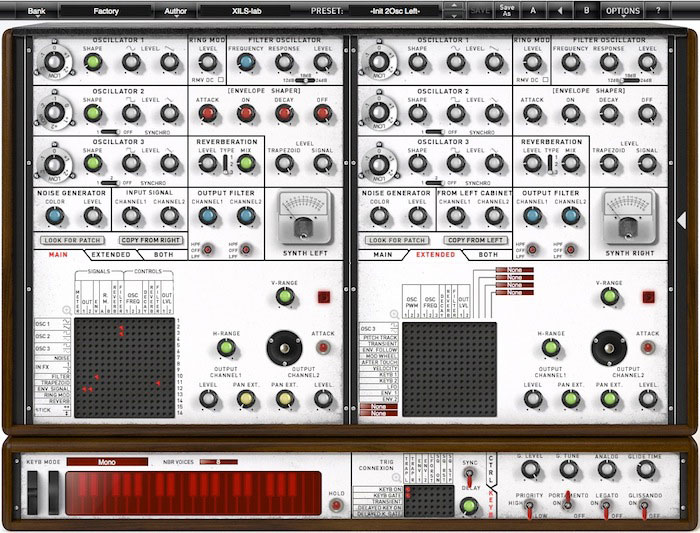 XILS 4 Main User Interface