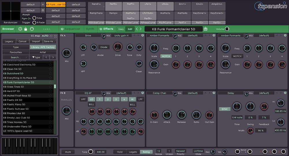 Cypher2 User Interface - FX