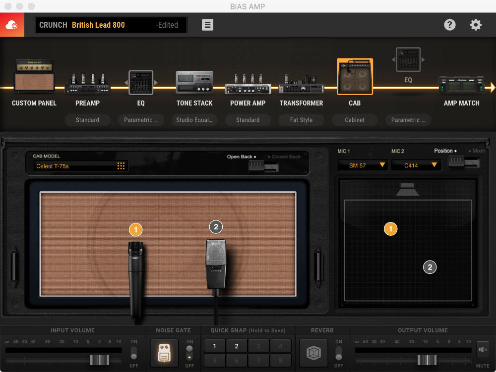 User Interface - Cab Standard
