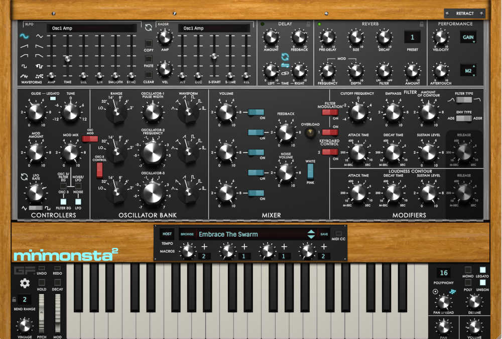 Minimonsta 2 - Light Wood Skin