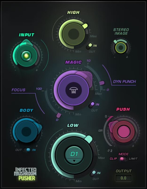Infected Mushroom Pusher screenshot