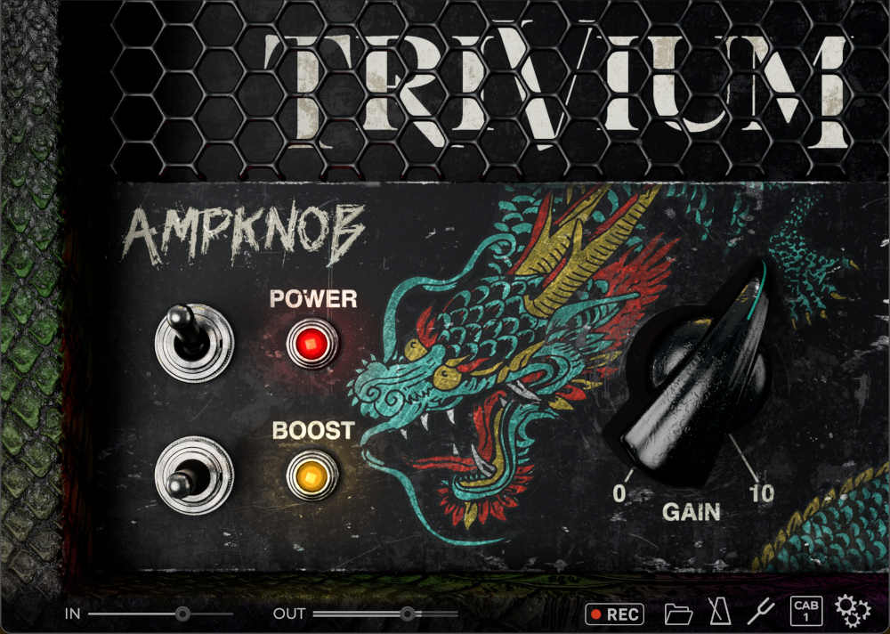 AmpKnob Trivium Rhythm - GUI