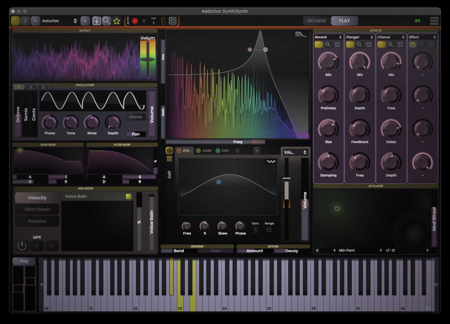 Stagecraft Addiction Synth