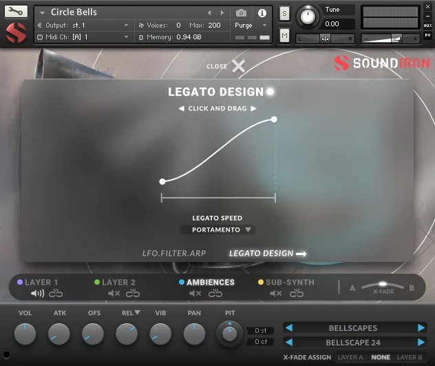 Soundiron Circle Bells - Legato