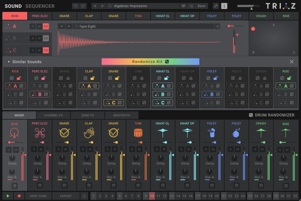 Wave Alchemy Triaz - Randomize