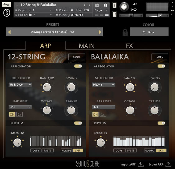 Sonuscore Origins Vol.3: 12-String & Balalaika - Arp