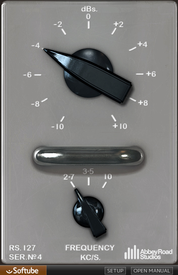 RS127 Rack User Interface