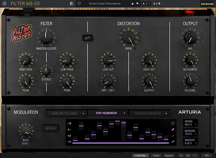 Filter MS-20 Sequencer