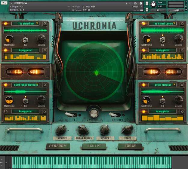 UCHRONIA interface