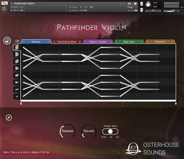 Pathfinder Violin screenshot