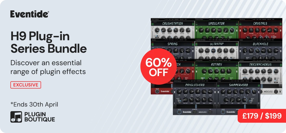 Eventide H9 Plug-in Series Bundle Guitar / Band Month Sale (Exclusive)
