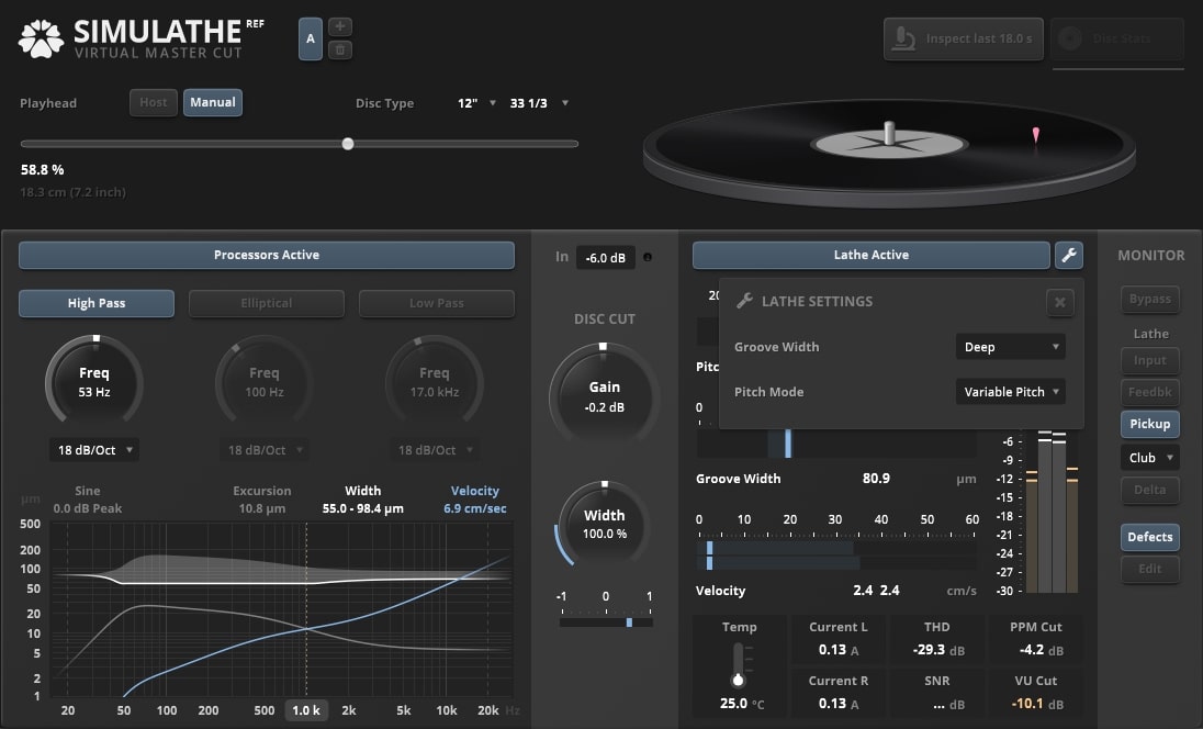 Tokyo Dawn SimuLathe REF 3