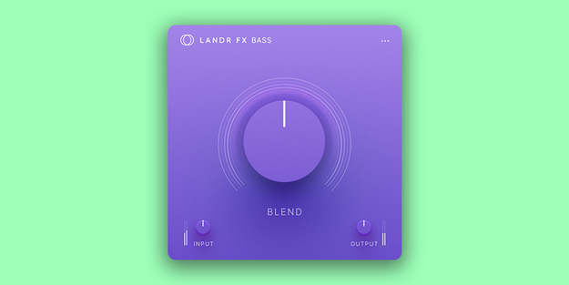 LANDR FX Bass interface