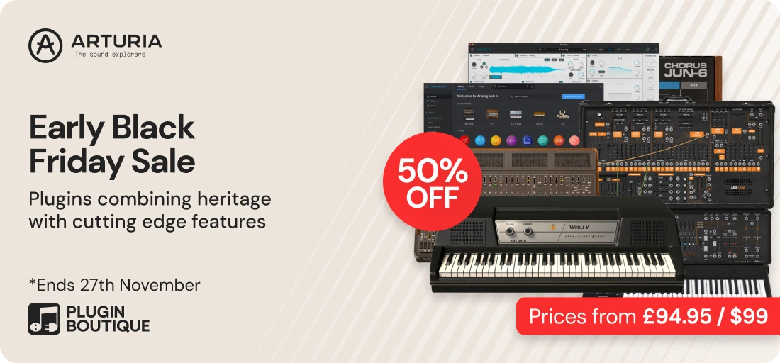 Arturia Early Black Friday Sale
