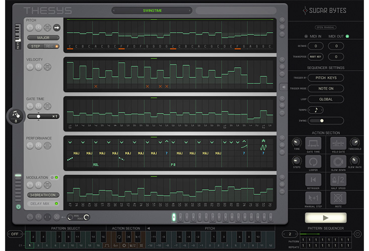 Thesys User Interface - Main Image
