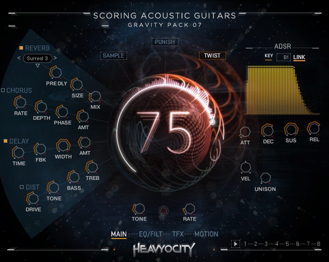 Heavyocity Gravity Scoring Acoustic Guitars - UI 3