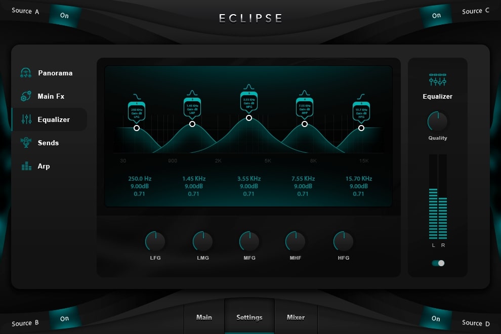 Muze Eclipse - EQ