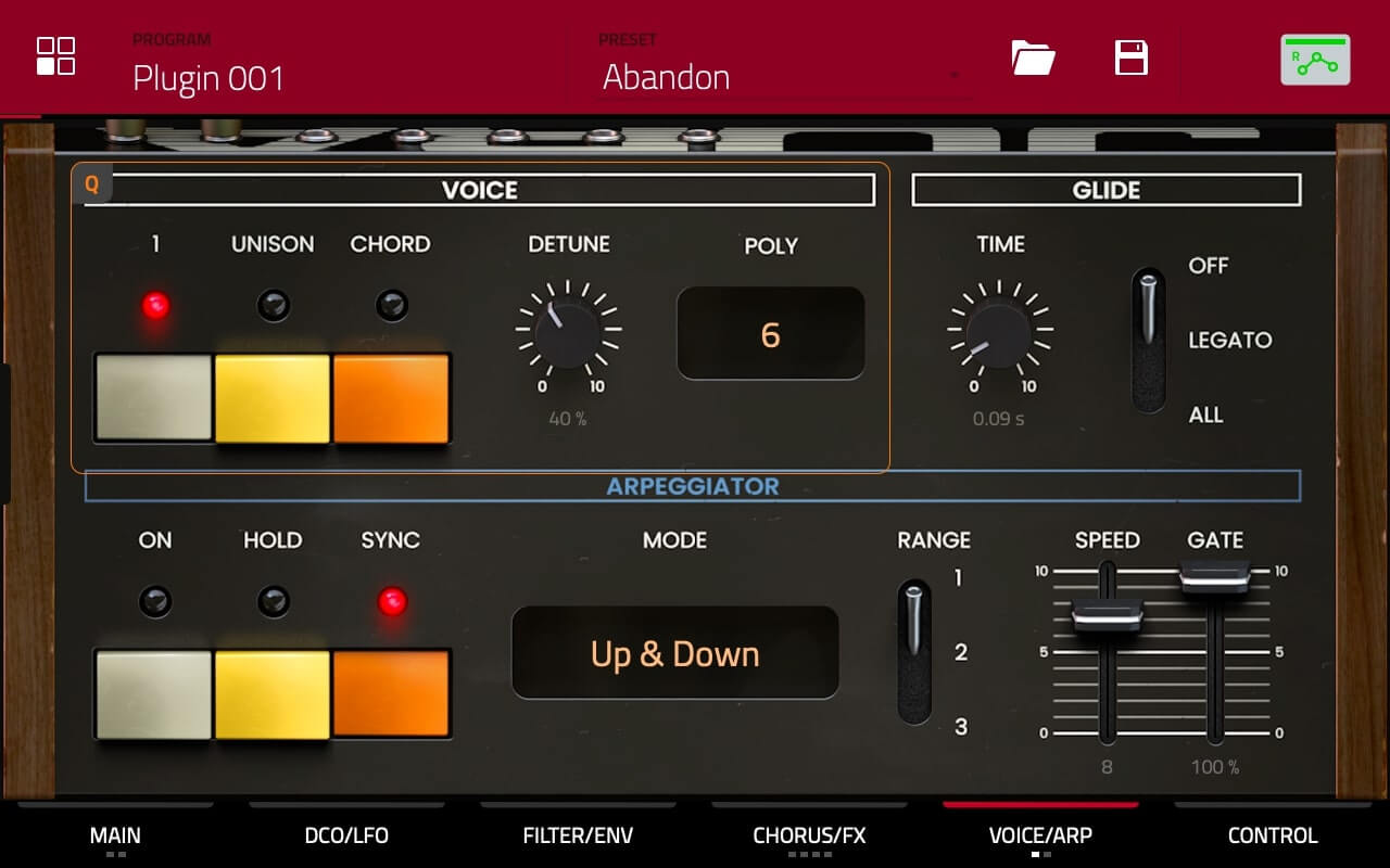 AIR Music Jura - Voice-Arp