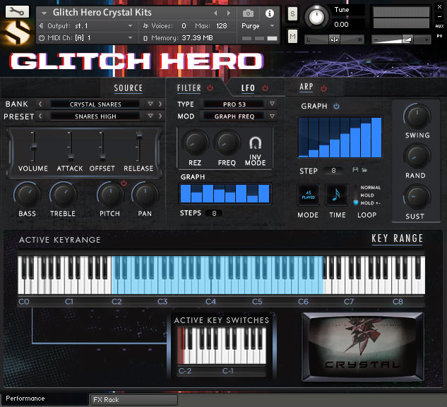 Soundiron Glitch Hero - Kits UI