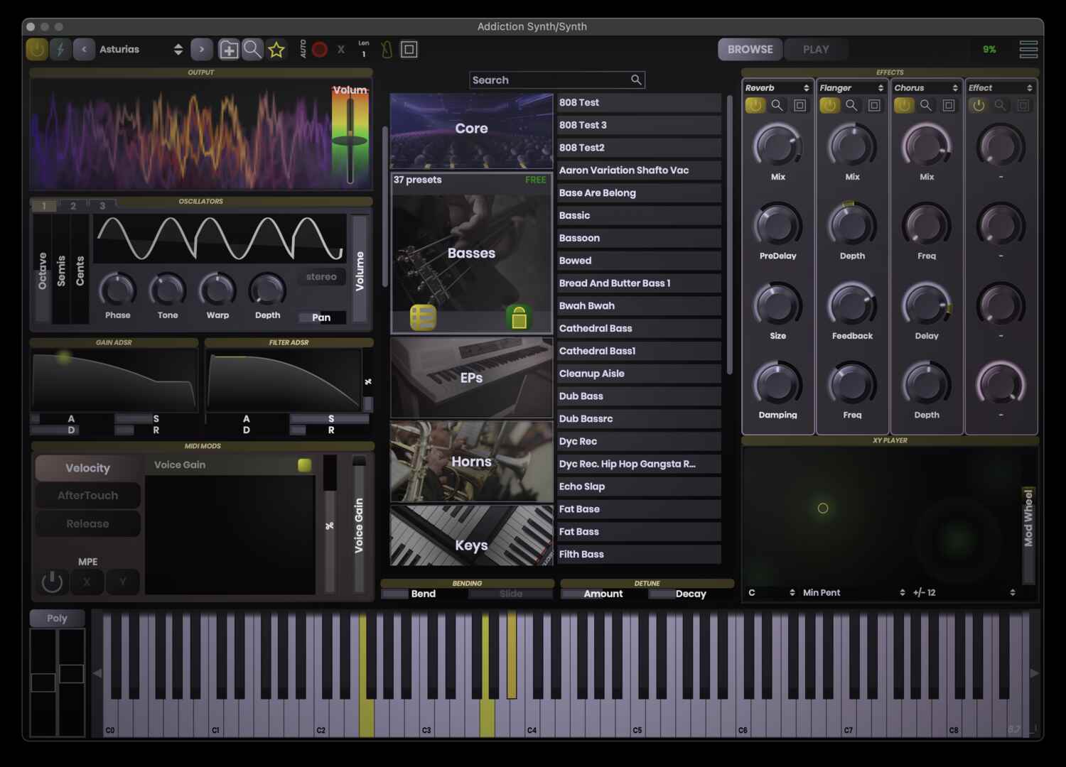 Stagecraft Addiction Synth - UI Image 2