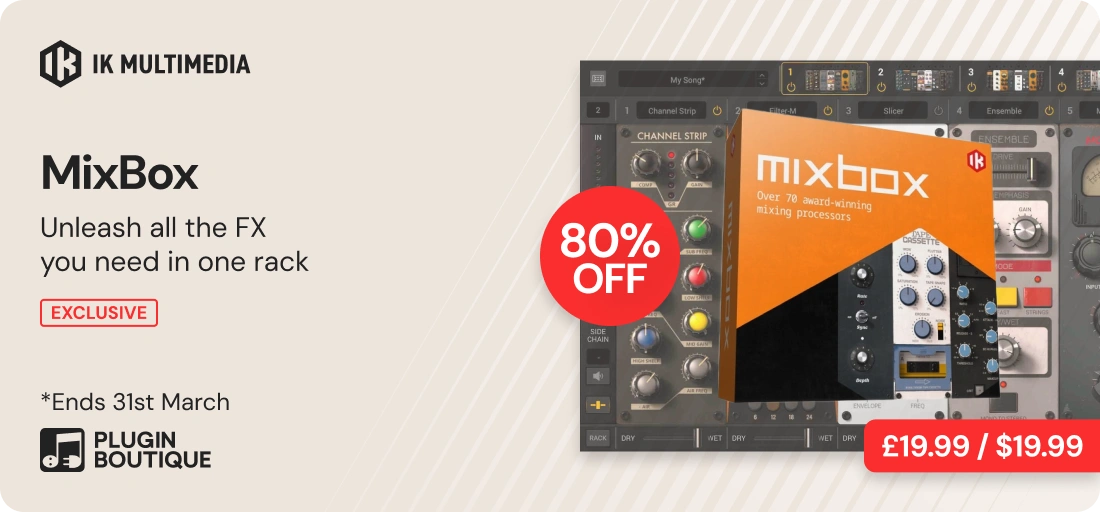 IK Multimedia MixBox $19.99 Mixing Month Sale (Exclusive)