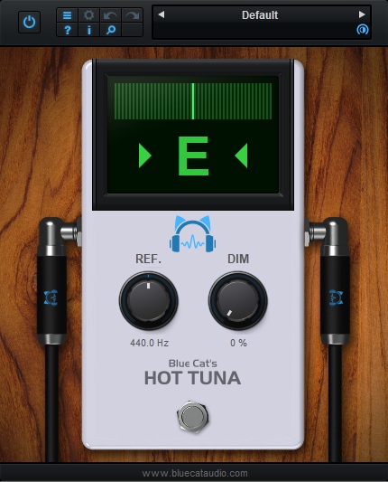 Blue Cat's Hot Tuna - Main UI