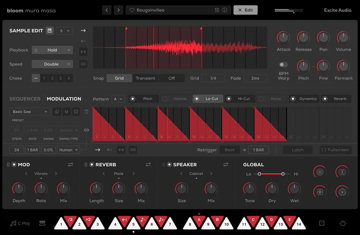 Bloom Mura Masa - Edit Page Modulation