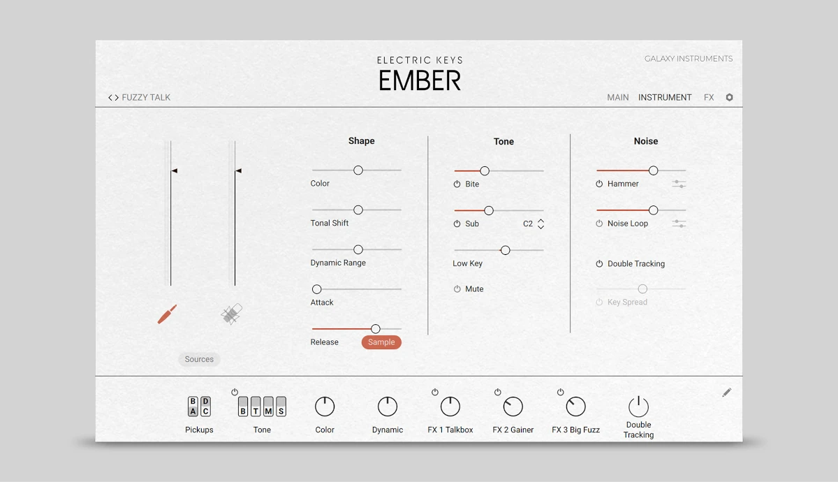 Electric Keys - Timber Duo - UI 7