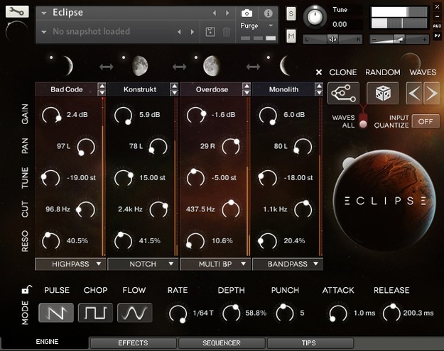 ECLIPSE screenshot
