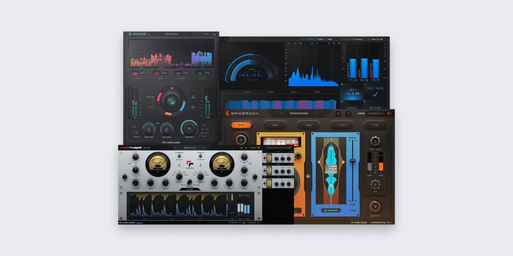 PROCESS.AUDIO Sugar, Decibel, Spicerack, & COMP.TWO Bundle