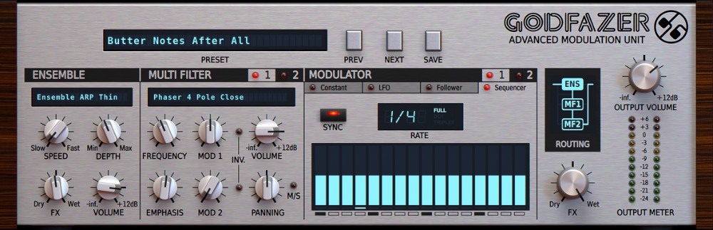 D16 Godfazer - UI - Sequencer