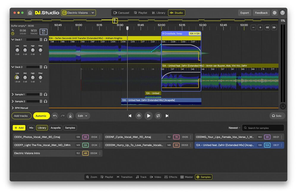 DJ.STUDIO Pro Edition - Samples