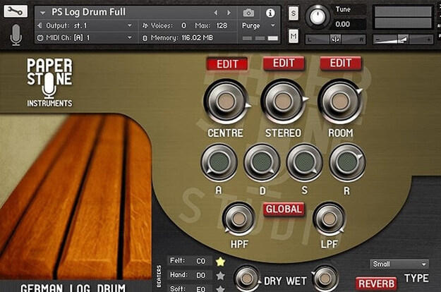 German Log Drum screenshot