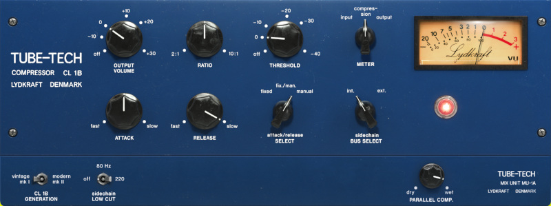 Tube Tech CL 1B Mk II - GUI