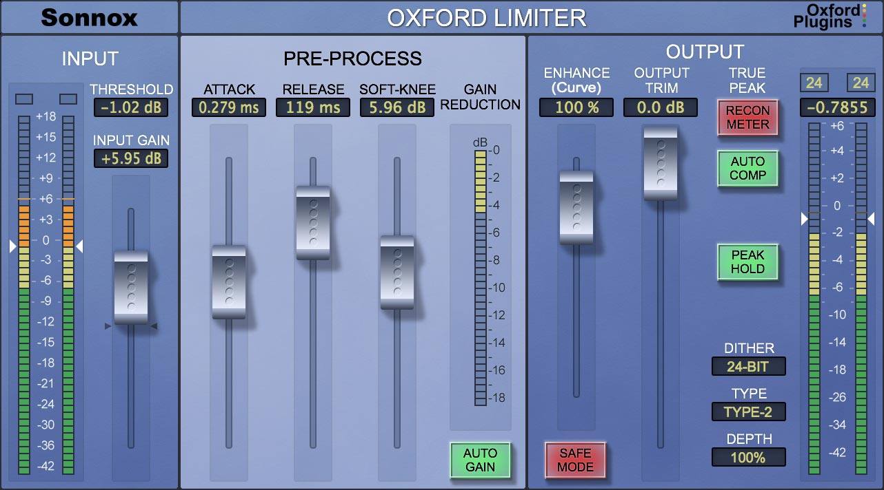 Sonnox Limiter