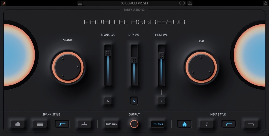 Baby Audio Parallel Aggressor - Dark UI