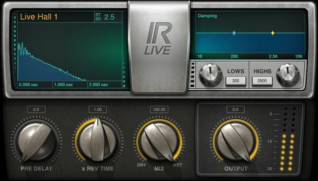 IR-Live Convolution Reverb screenshot