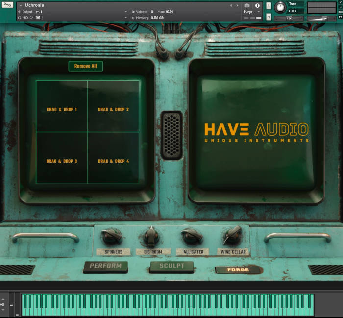Have Audio UCHRONIA GUI 2