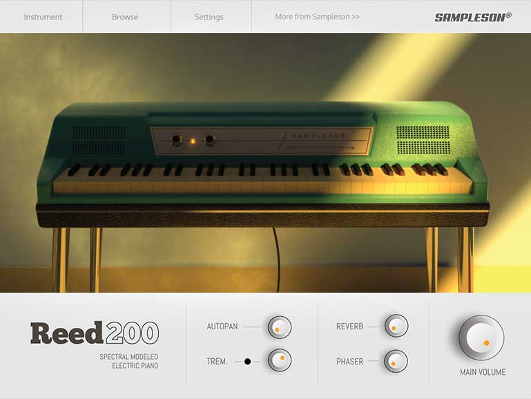 Sampleson Reed200 - UI