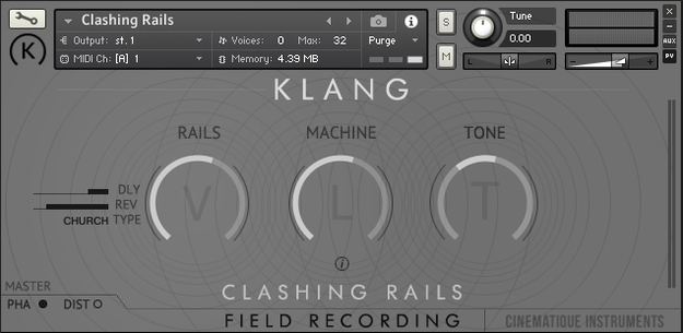 FIELD RECORDING: Clashing Rails interface