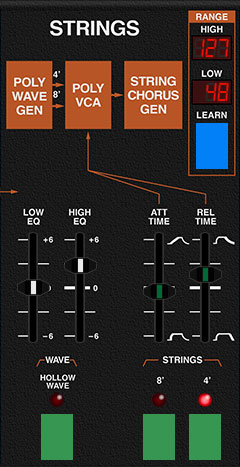 Cherry Audio Quadra - Strings View