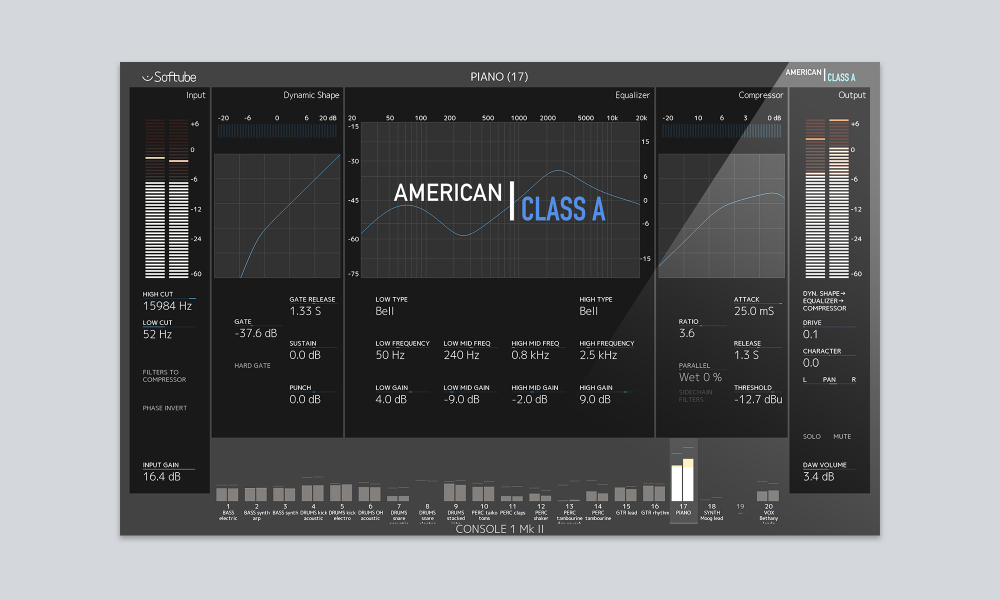 American Class A - Console 1