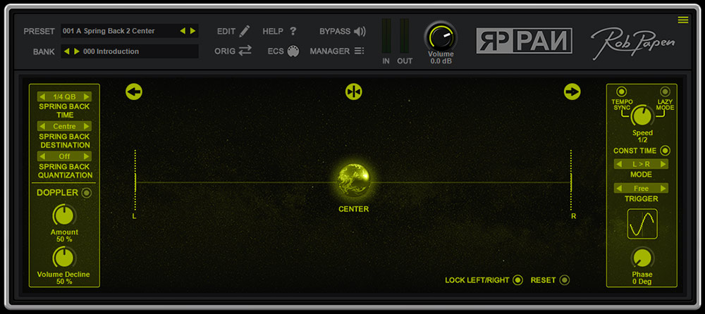 Rob Papen RP-PAN - User Interface